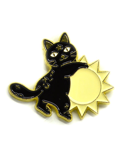 Sunny Cat Brooch