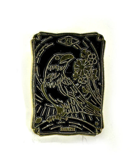 Dark Tarot Death Brooch