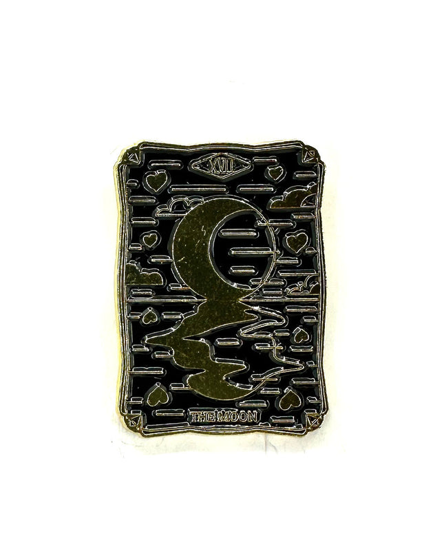 Dark Tarot Moon Brooch