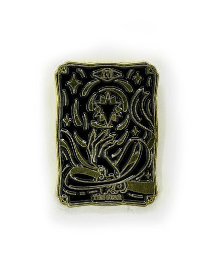 Dark Tarot Star Brooch