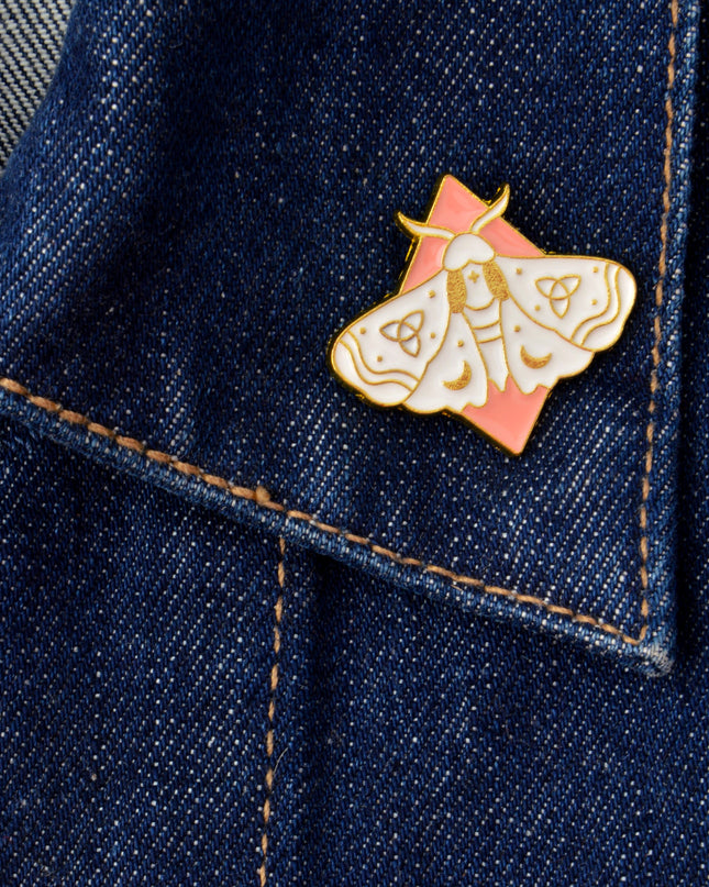 Elegant Night Butterfly III Pin