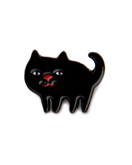 Black Cat Pin
