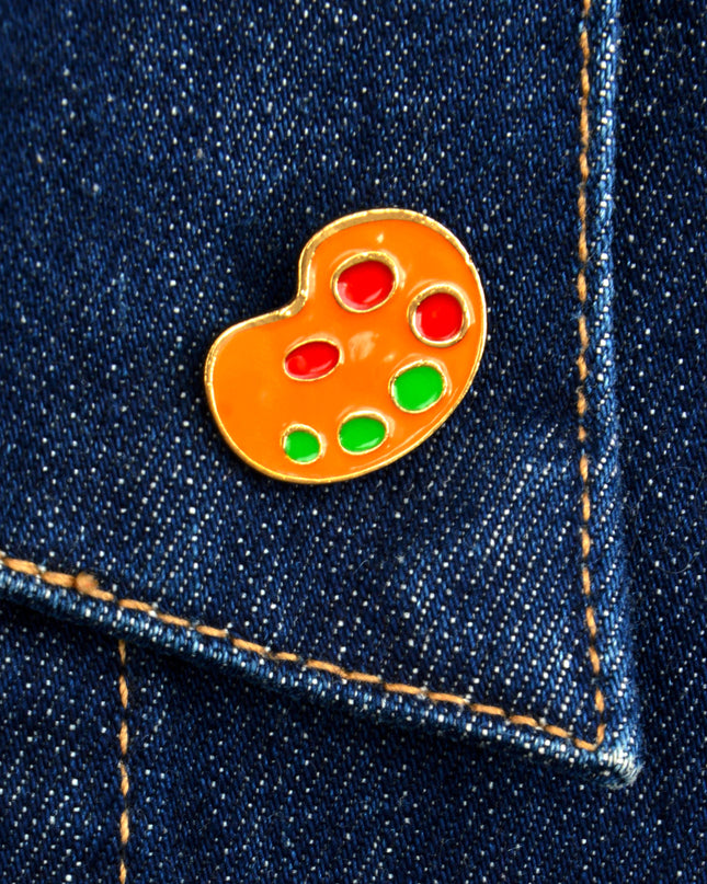 Palette Brooch