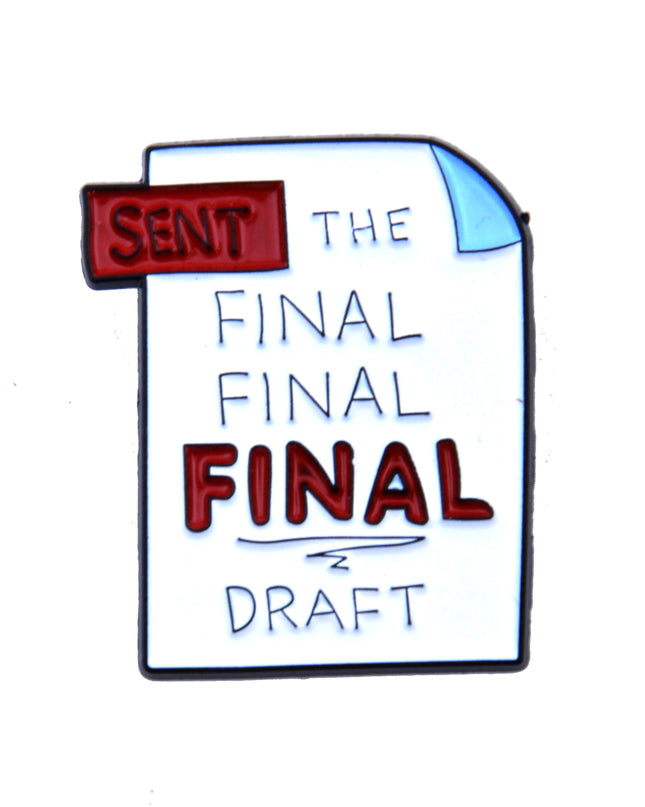 Final Draft Pin