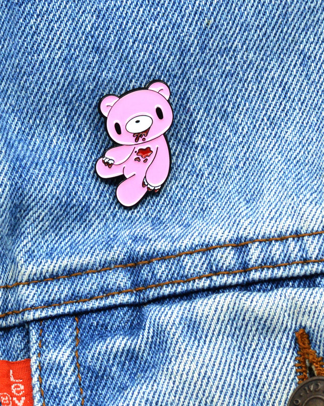 Gloomy Bear Pin - Fun Halloween Accessory