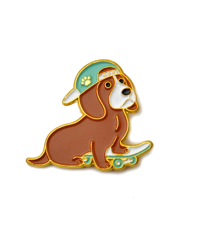 Skate Dog II Enamel Pin
