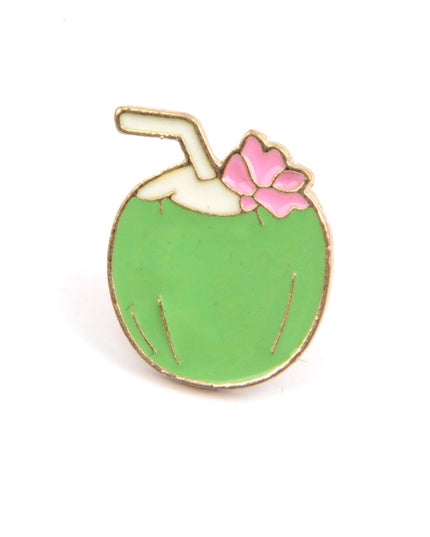 Coconut Cocktail Pin Badge