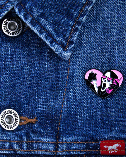 Love Scream Pin - Fun for Valentine's Day