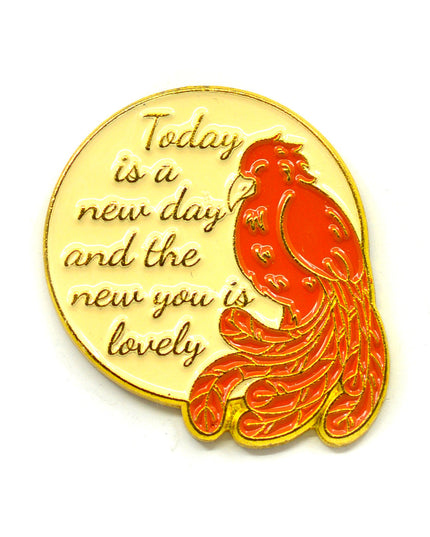 New You Enamel Pin