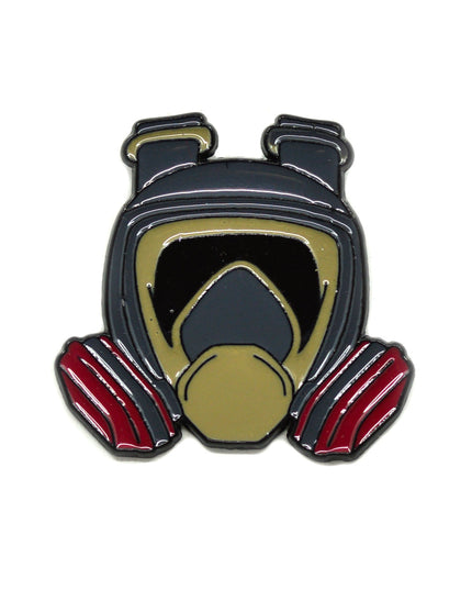 Gas Mask Pin - Unique Halloween Accessory