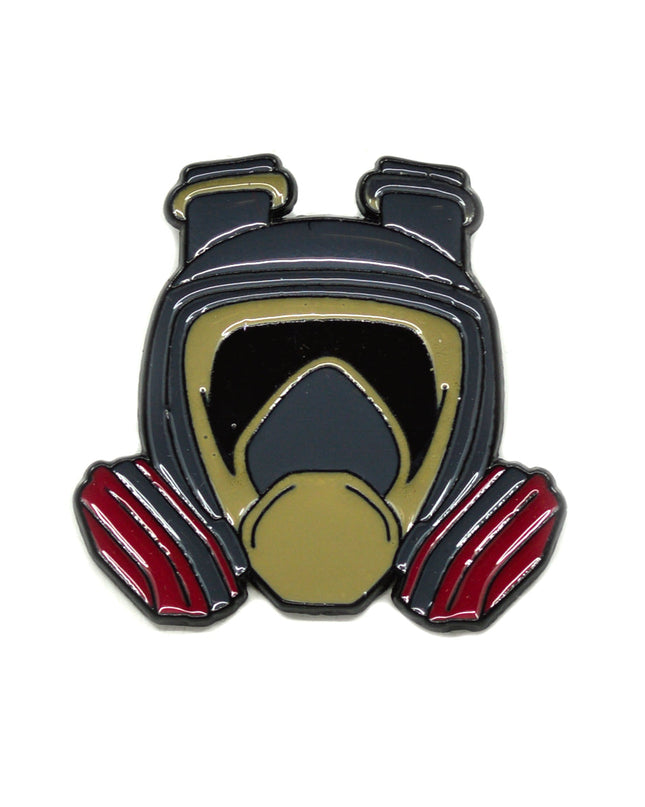 Gas Mask Pin - Unique Halloween Accessory