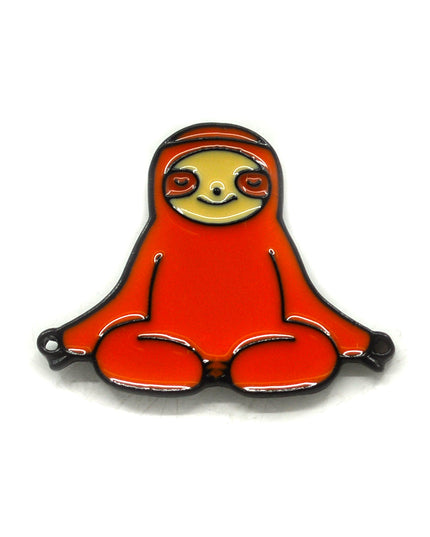 Meditating Sloth Badge