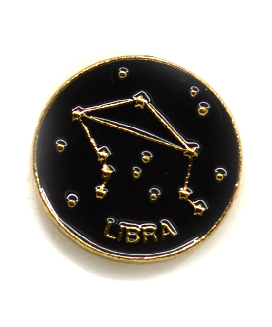 Libra Constellation Pin