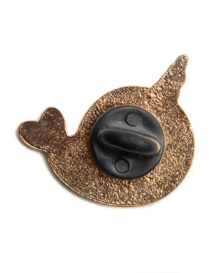 Easter Narwhal Plush Badge