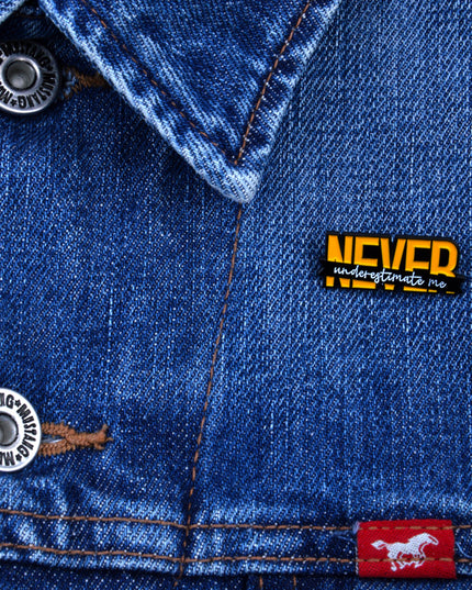 Never Enamel Pin