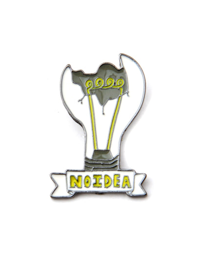 Humorous No Idea Pin