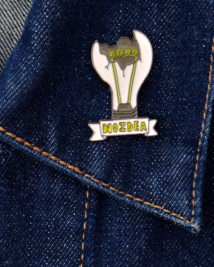 Humorous No Idea Pin