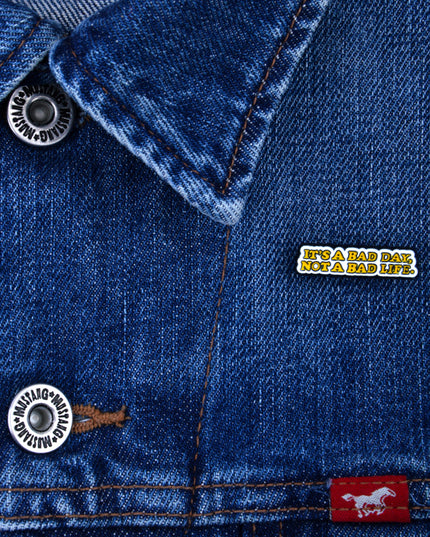 Not a Bad Life Enamel Pin