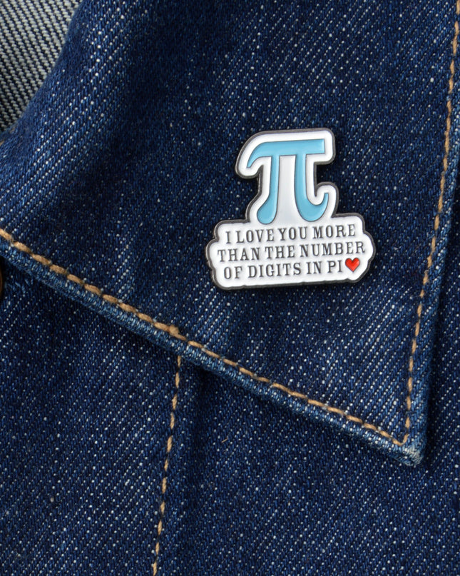 Pin - Pi Symbol Accessory for Math Enthusiasts