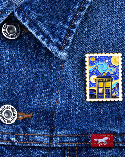 Pin - Police Box Fun Accessory for All Ages