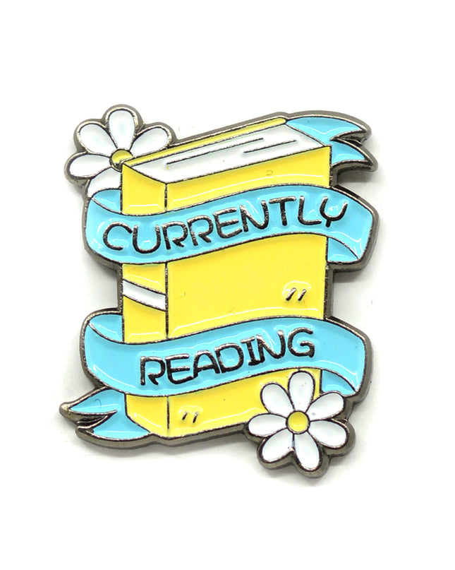 Currently Reading Enamel Pin