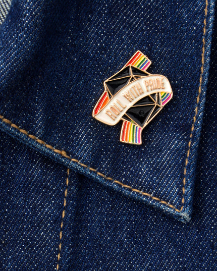 Roll With Pride Pin