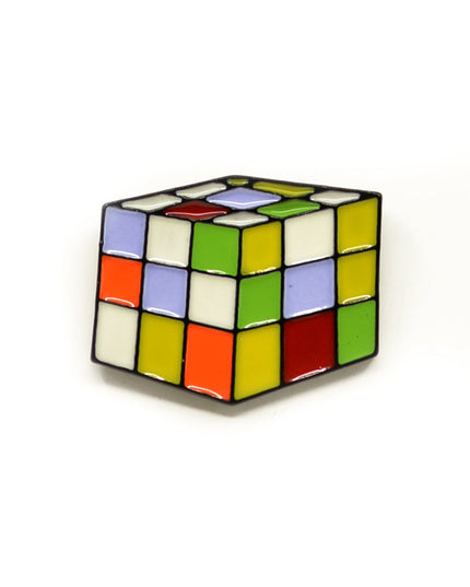 Rubik's Cube Easter Pin
