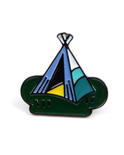 Camp Pin Badge