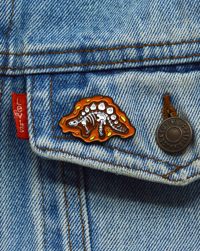 Stegosaurus Dino Badge from Easter Collection