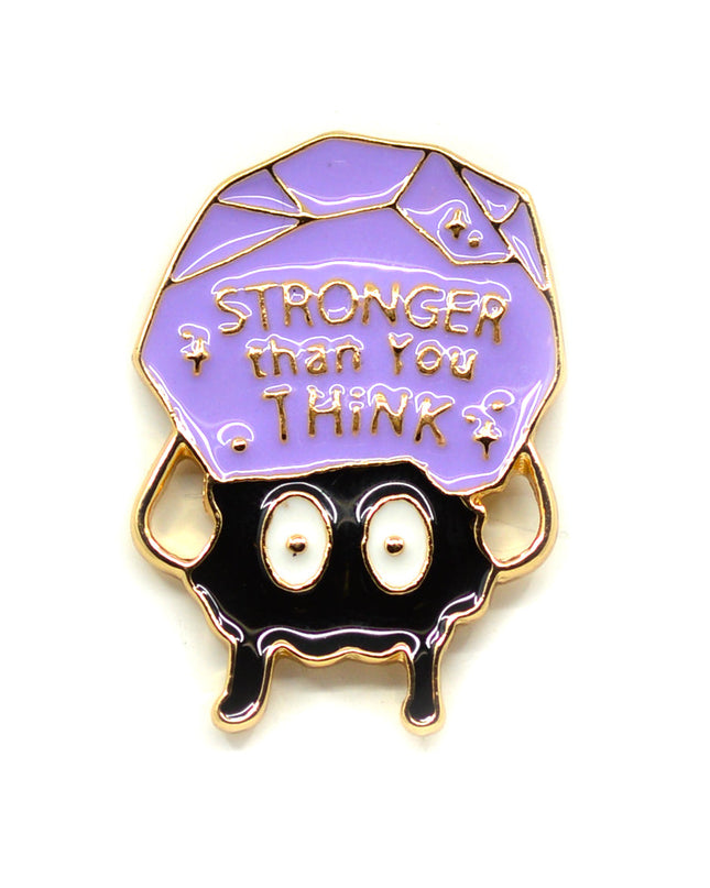 Stronger Enamel Pin