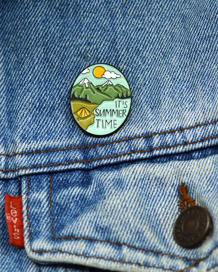 It's Summer Time Enamel Pin