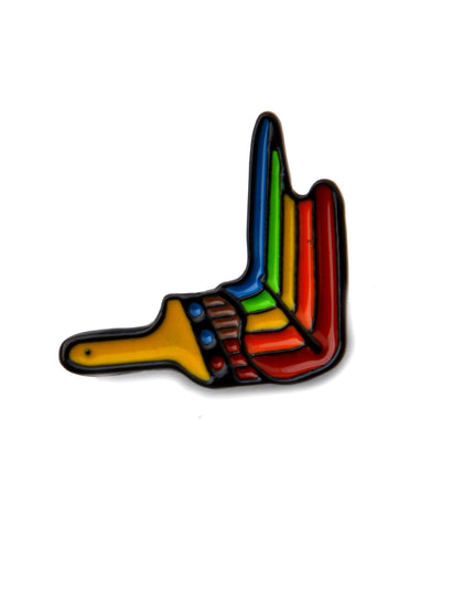 Rainbow Paint Pin