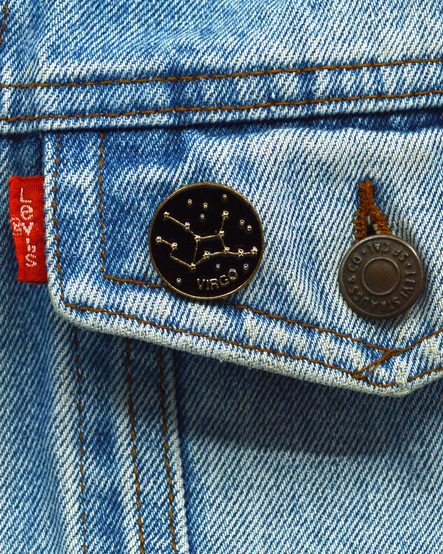 Pin - Virgo Constellation