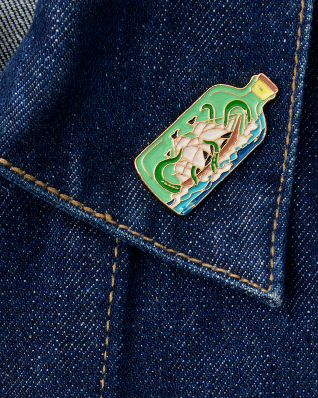 Sea Monster Plush Badge