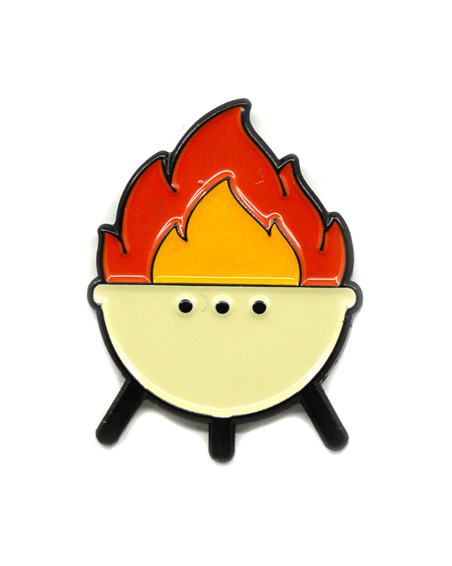 Fire Enamel Pin