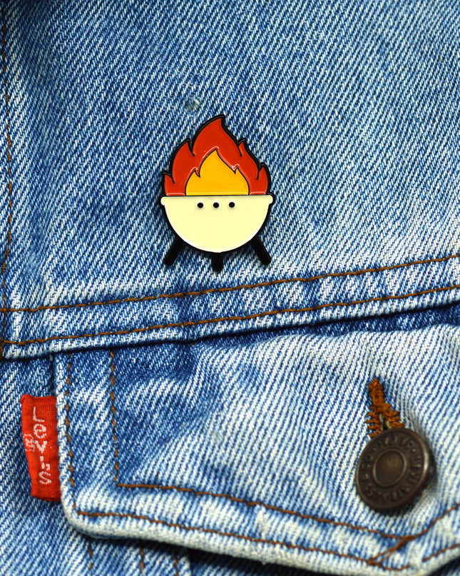 Fire Enamel Pin