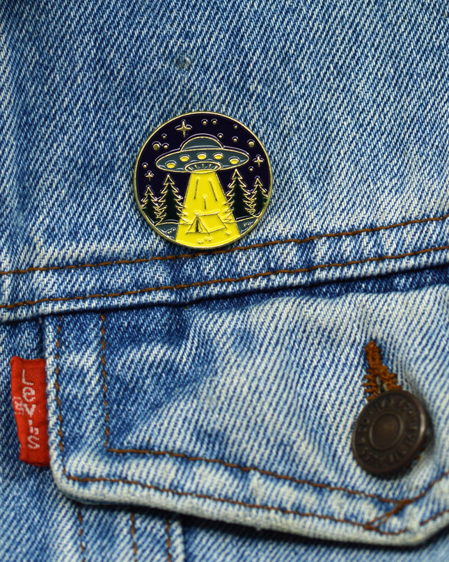 UFO Tent Brooch