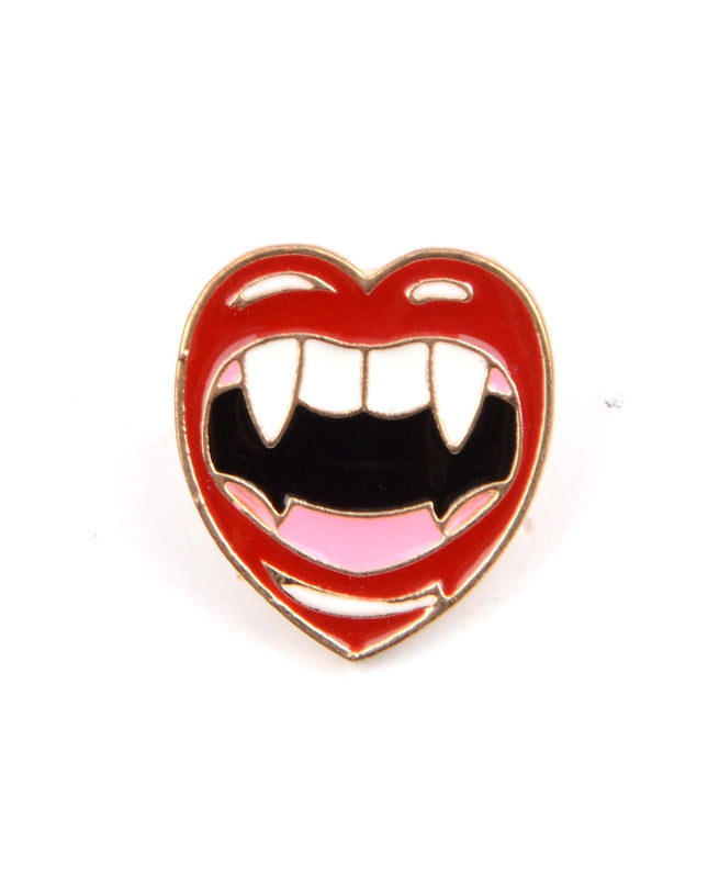 Vampire Pin - Classic Halloween Accessory