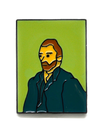 Van Gogh Portrait Brooch