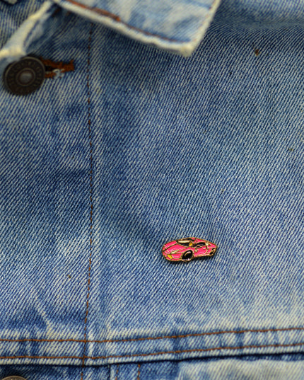 Racing Car Brooch - Sporty and Fun
