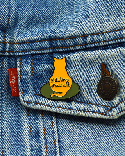 Red Cat Design Brooch