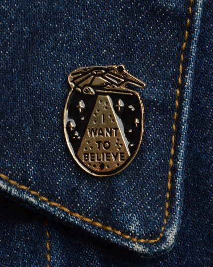 Pin - I Want to Believe Easter Accessory