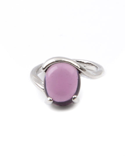 Boho Ring - Purple Oval