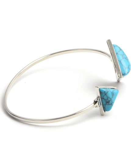 Triangle Gemstone Bracelet