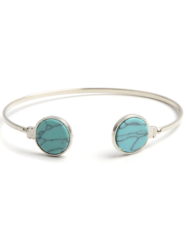 Circle Gemstone Bracelet
