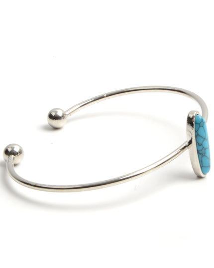 Oval Gemstone Bracelet