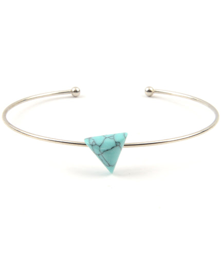 Triangle II Gemstone Bracelet