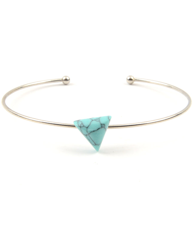 Triangle II Gemstone Bracelet