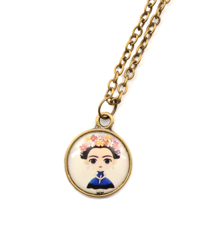 Medium Frida III Picture Necklace