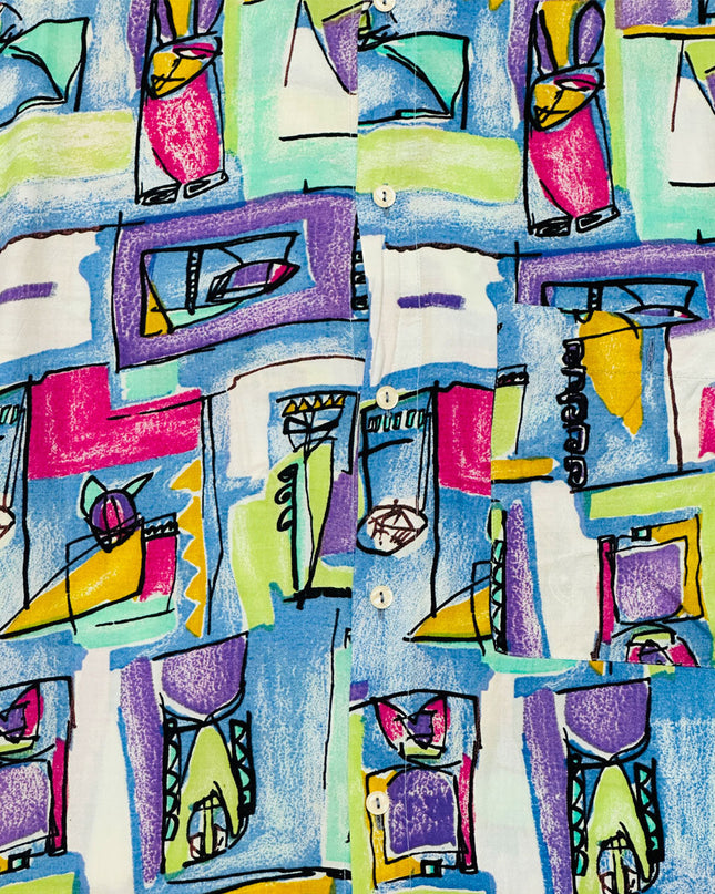 Vintage Krikszkraksz Button-Up Shirt - Holiday Collection